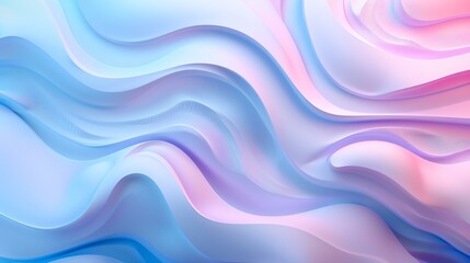This is a royalty-free stock image of a blue and pink abstract background. The image features soft, flowing lines and a vibrant color palette. - obrazy, fototapety, plakaty