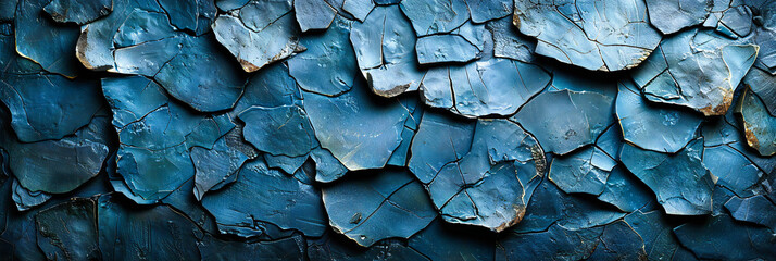 Dry Cracked Earth Texture, Abstract Background of Drought and Desertification, Environmental Concept