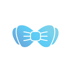 Fototapeta premium Bowtie icon vector stock illustration