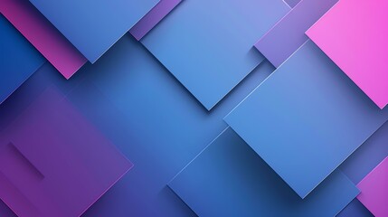 Abstract background with blue and purple geometric shapes. Modern and trendy design.