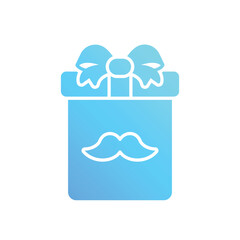 Gift icon vector stock illustration