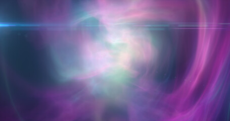 Purple energy cosmic dust and wave lines futuristic magical glowing bright. Abstract background