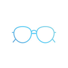 Glasses icon vector stock illustration