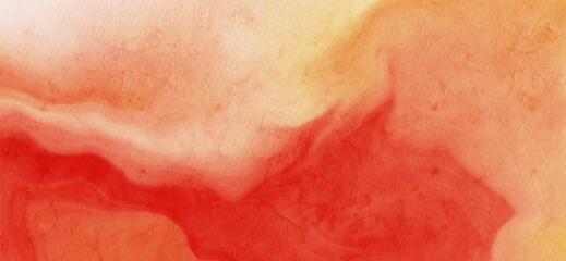 Abstract red watercolor paint background. Vector illustration