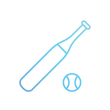 base ball icon vector stock illustration