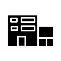 building estate home_ Glyph Icon