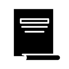 contract deed lease_ Glyph Icon