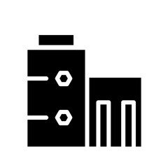 building city engineer Glyph Icon