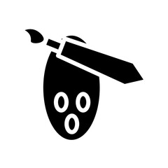 art artist brush_ Glyph Icon