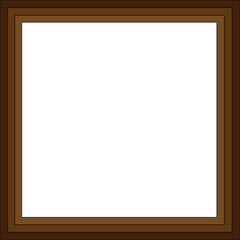 Obraz premium wooden picture frame