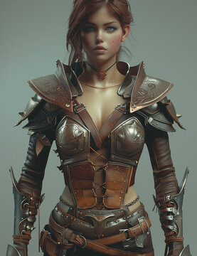 RPG DND fantasy character for Dungeons and Dragons, Roleplay, Avatar, Female, Hero, Adventurer, Valkyrie, Goddess
