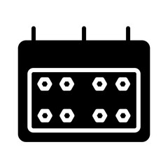 book dates travel_ Glyph Icon
