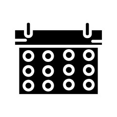 calendar day month_ Glyph Icon