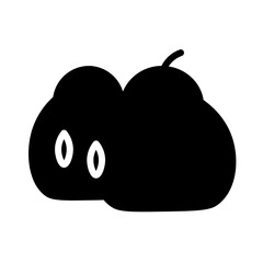 organic pear sweet Glyph Icon