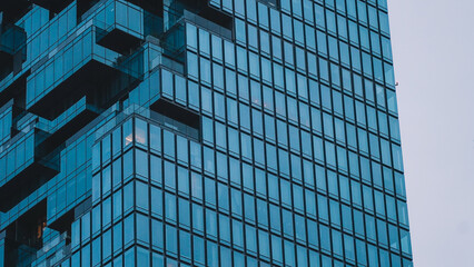 Skyscrapers Windows Backdrop
