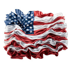 ruffled American flag png