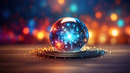 The Law Of Attraction And Quantum Physics Abstract Background