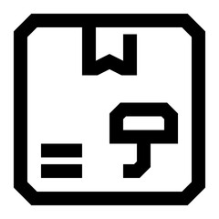 delivery insurance icon illustration