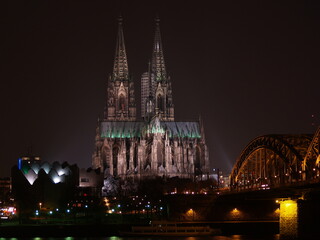 Cologne Cathedral at Night