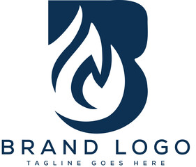 Obraz premium Letter B logo design vector template design for brand