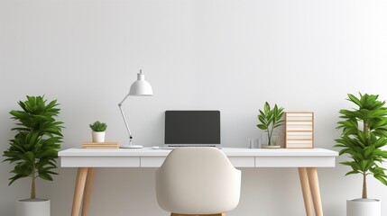 modern minimalist desk