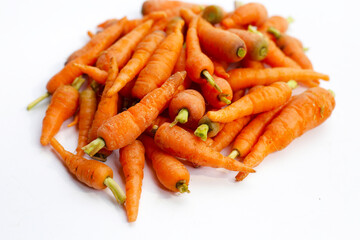 Fresh baby carrot, Excellent source of vitamin A and beta-carotene