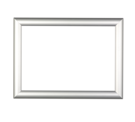 Modern silver Frame