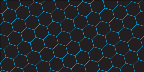 abstract 3d  colourful background hexagon block pattern in 3d rendering