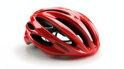 bike helmet isolated on white background
