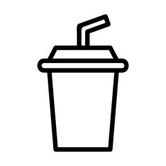 soft drink vector icon
