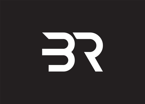  letter BR, RB, DBR, RBD logo design