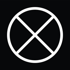 part of fortune astrology symbol, black background