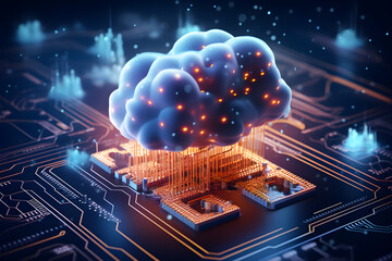 AI Cloud Computing: Merging Mind and Ether in the Expanse of Digital Space