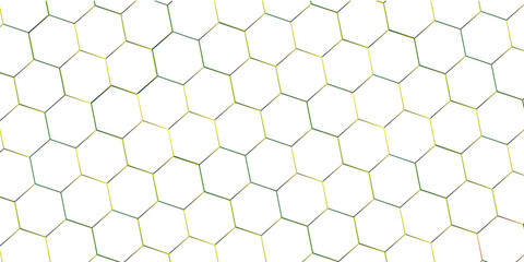  abstract 3d colourful background hexagon block pattern in 3d rendering