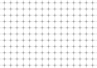 大小のスクエアドットパターンのシームレス背景_格子2