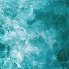 Naklejka premium Abstract watercolor paint background by teal color blue and green with liquid fluid texture for background