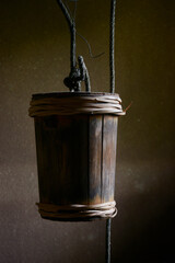 落柿舎　井戸桶　京都市右京区嵯峨野