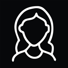 woman icon avatar outline images