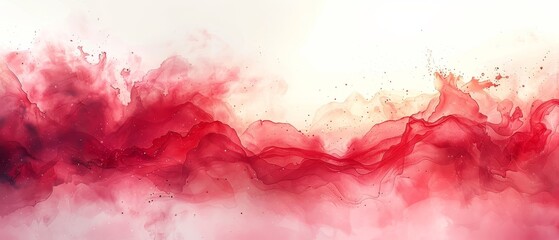 Raster illustration of abstract watercolor background.