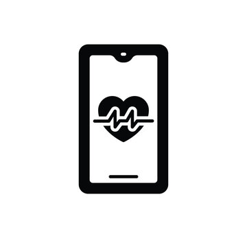 recommend clip art: Healthcare App icon vector stock illustration
