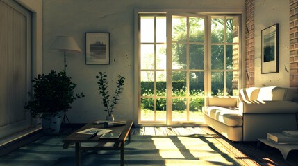 Fototapeta premium luxury home interior