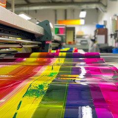 Current print machine produces multi hued printouts precisely-65
