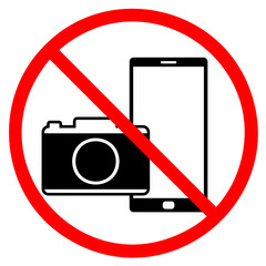スマートフォン カメラ 撮影禁止 ピクトグラム アイコン 注意