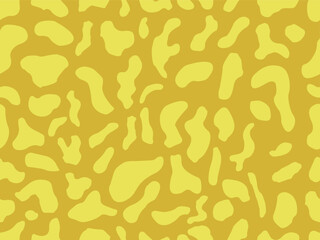 Seamless pattern made of maculas. Every macula is unique. Vector illustration.