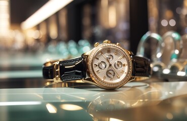 Luxury watch store