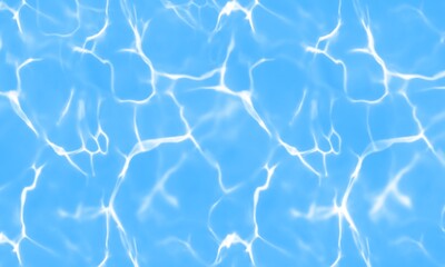 Fototapeta na wymiar Water texture, abstract blue color water wave, pure natural swirl pattern texture, water background.