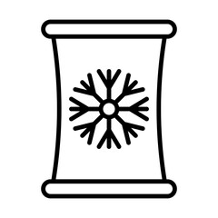 Cold Pack line icon