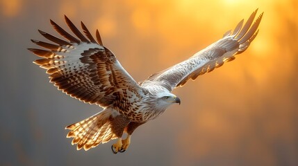 Obraz premium eagle against a dramatic sky