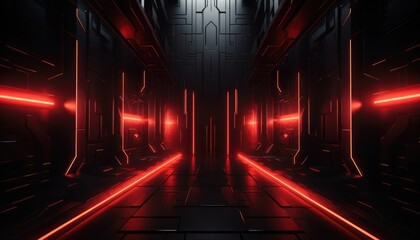 futuristic sci fi abstract texture background with detailed geometric lines and robotic