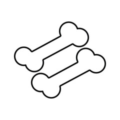 Grab this amazing isometric icon of bones, editable design